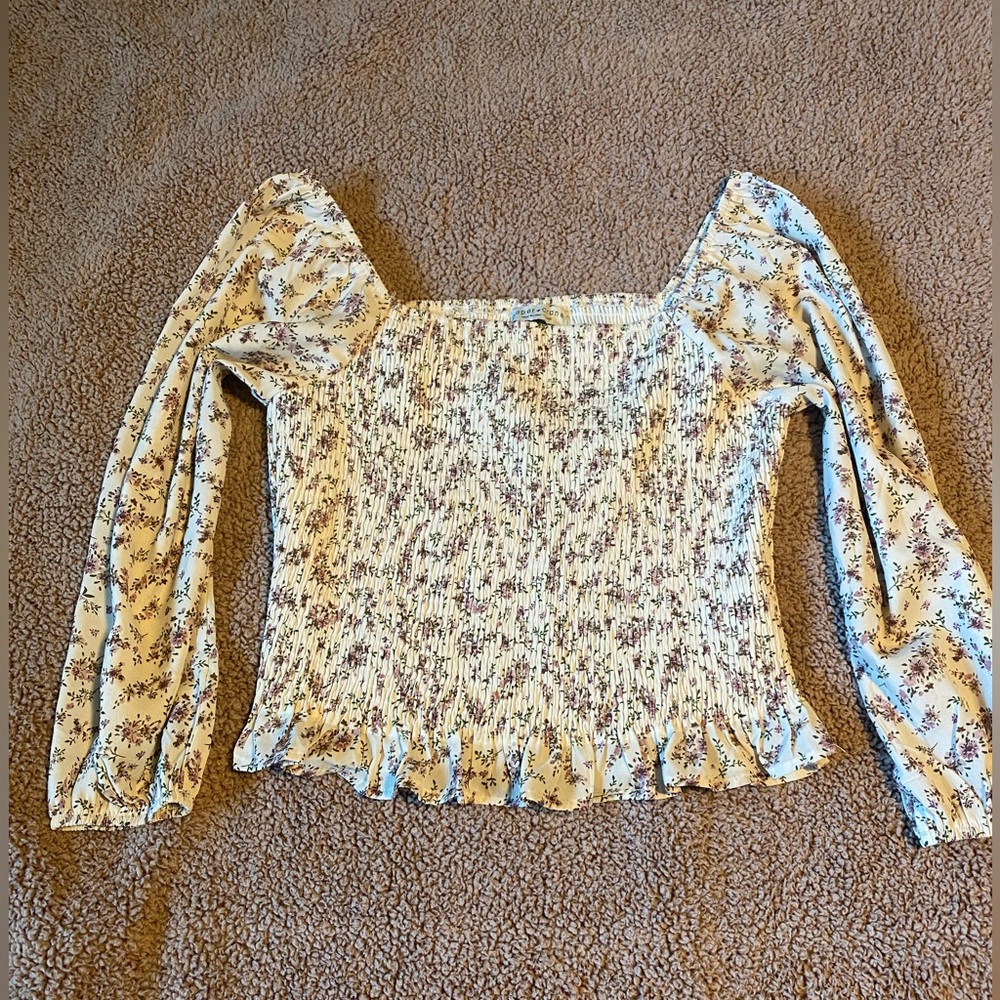 Paper Crane off the shoulder top